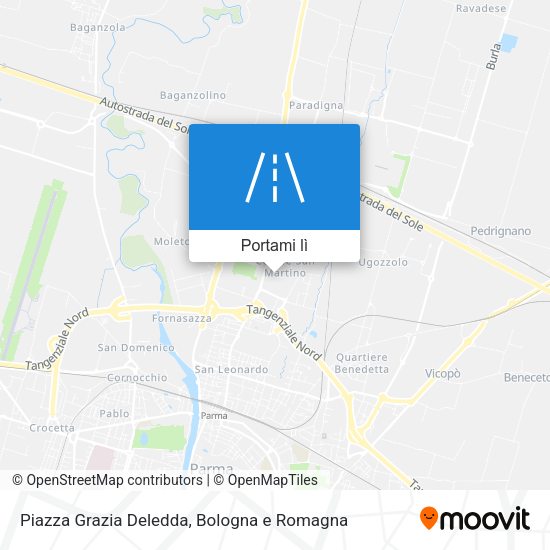 Mappa Piazza Grazia Deledda