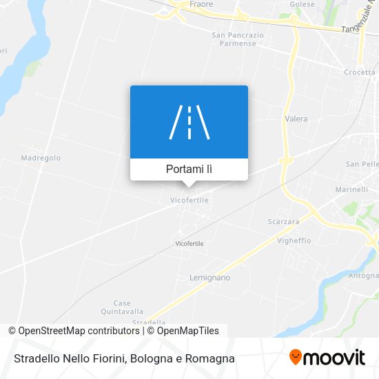 Mappa Stradello Nello Fiorini