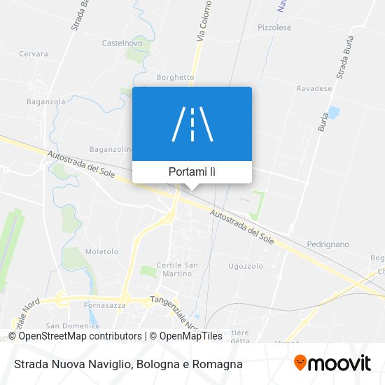 Mappa Strada Nuova Naviglio