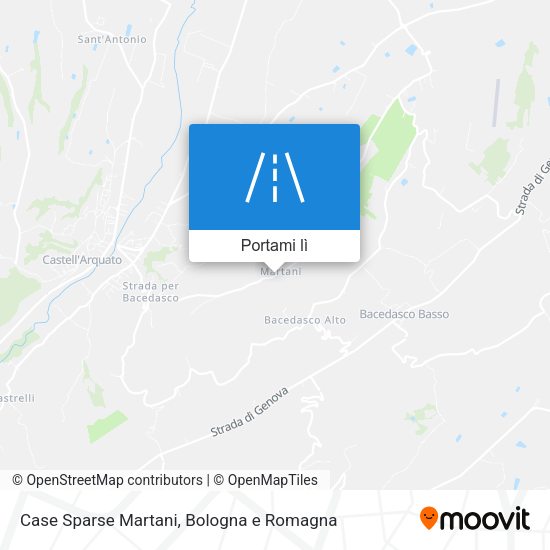 Mappa Case Sparse Martani