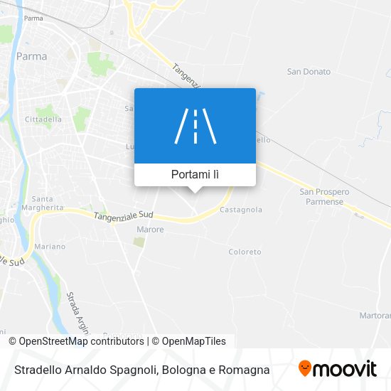 Mappa Stradello Arnaldo Spagnoli