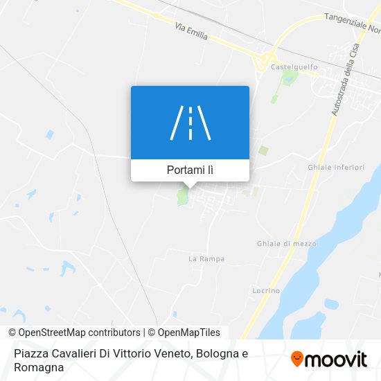 Mappa Piazza Cavalieri Di Vittorio Veneto
