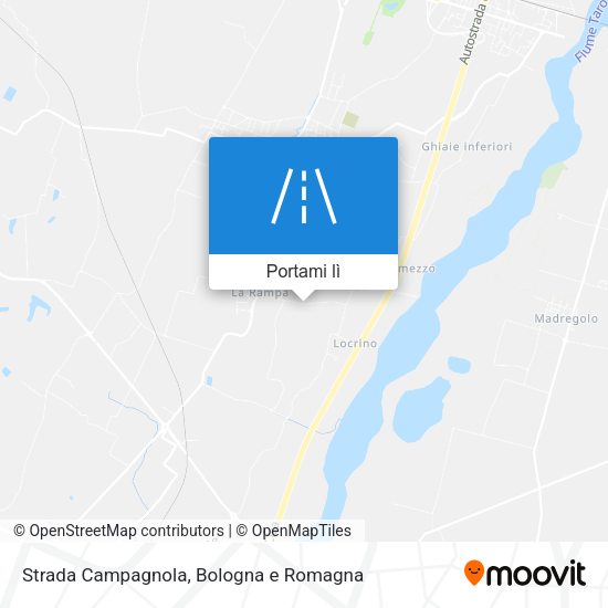 Mappa Strada Campagnola