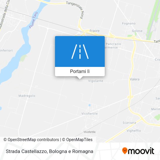 Mappa Strada Castellazzo