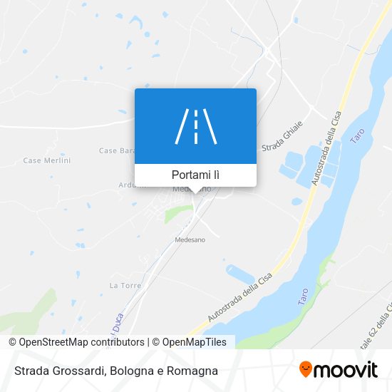 Mappa Strada Grossardi