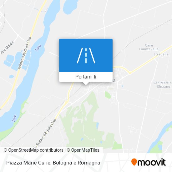 Mappa Piazza Marie Curie