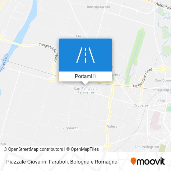 Mappa Piazzale Giovanni Faraboli