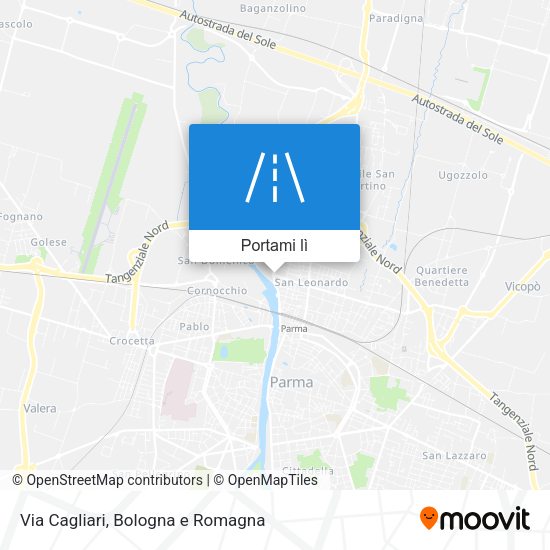 Mappa Via Cagliari
