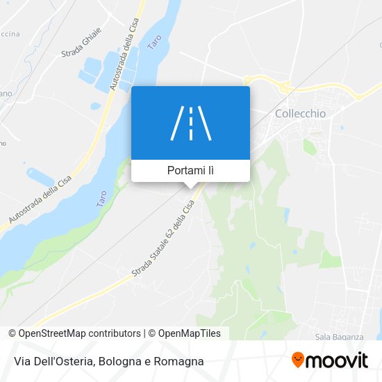 Mappa Via Dell'Osteria