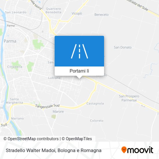Mappa Stradello Walter Madoi