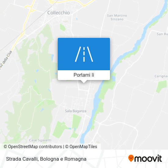 Mappa Strada Cavalli