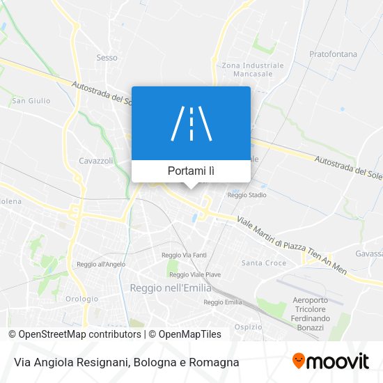 Mappa Via Angiola Resignani