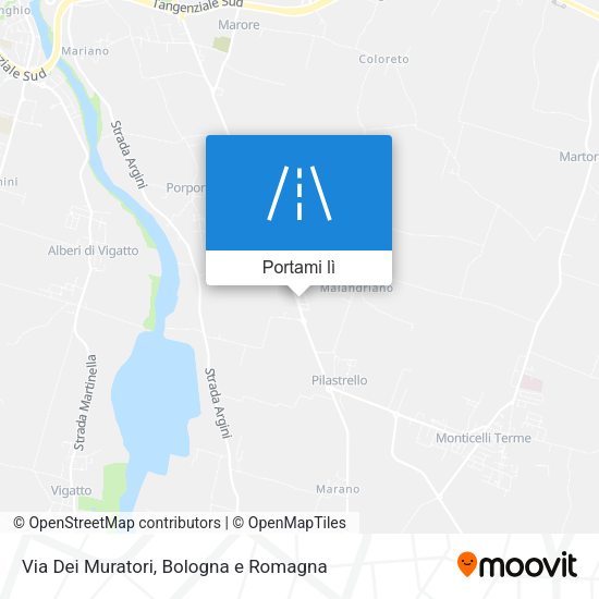 Mappa Via Dei Muratori