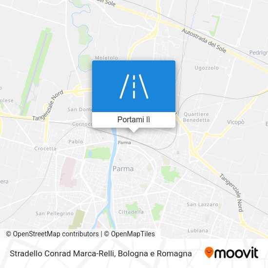 Mappa Stradello Conrad Marca-Relli