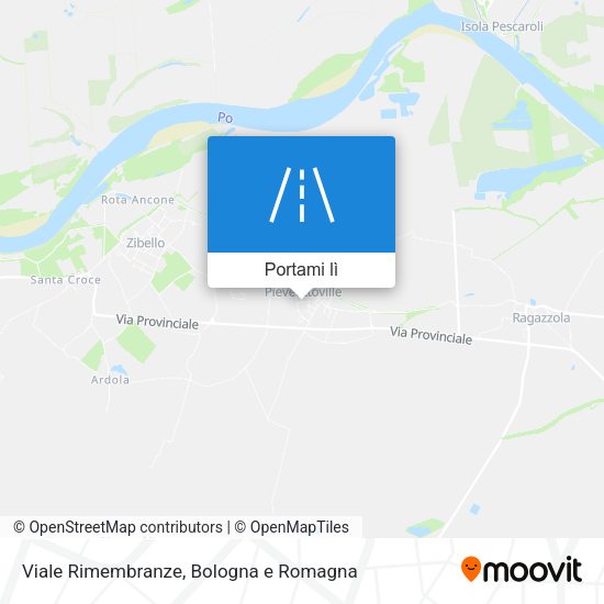 Mappa Viale Rimembranze
