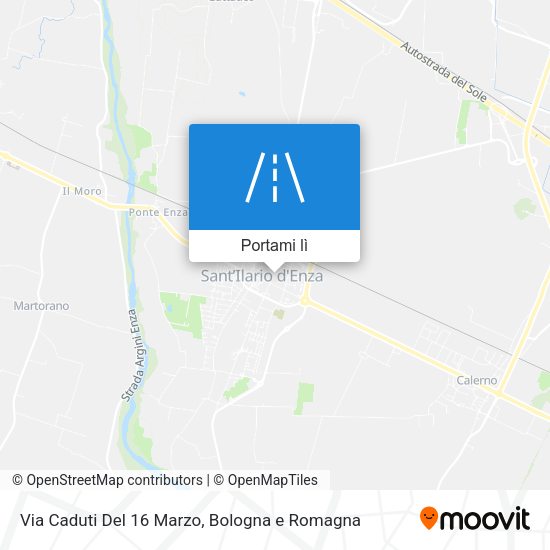 Mappa Via Caduti Del 16 Marzo
