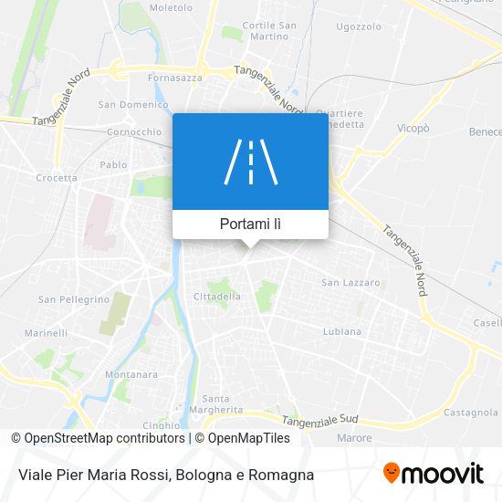Mappa Viale Pier Maria Rossi