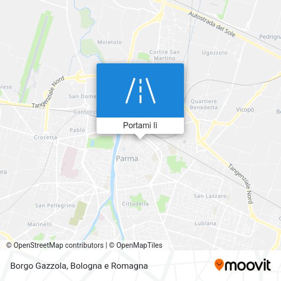 Mappa Borgo Gazzola