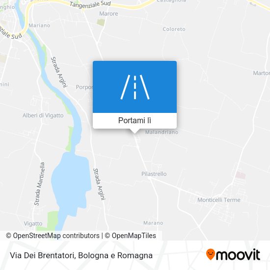 Mappa Via Dei Brentatori