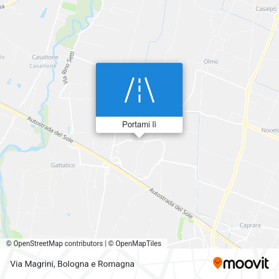 Mappa Via Magrini