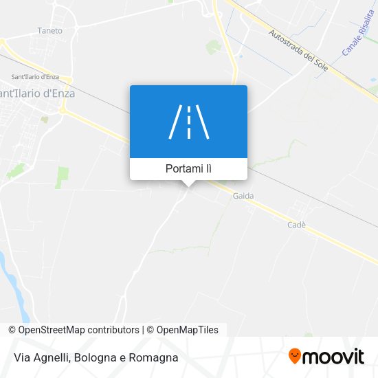 Mappa Via Agnelli