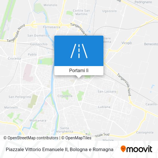 Mappa Piazzale Vittorio Emanuele II