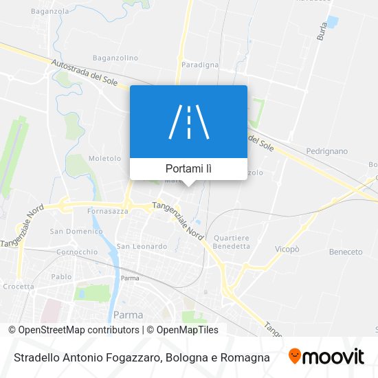 Mappa Stradello Antonio Fogazzaro