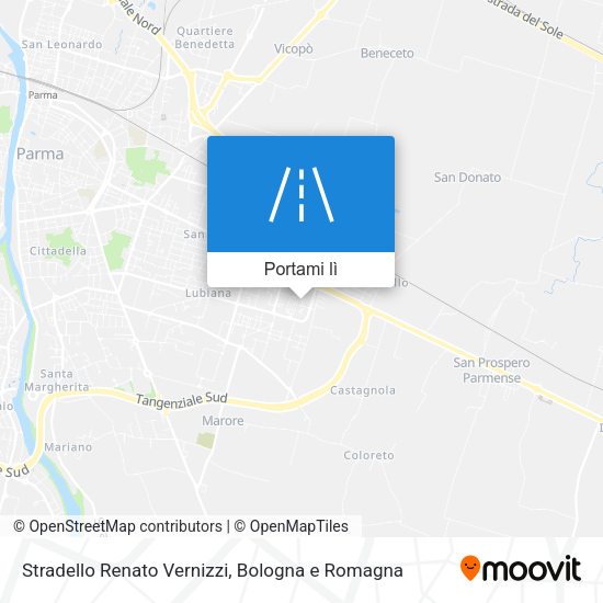 Mappa Stradello Renato Vernizzi
