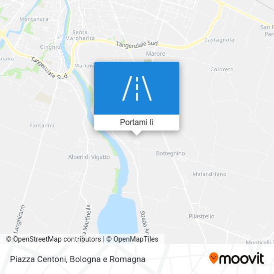 Mappa Piazza Centoni