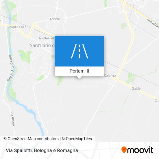 Mappa Via Spalletti