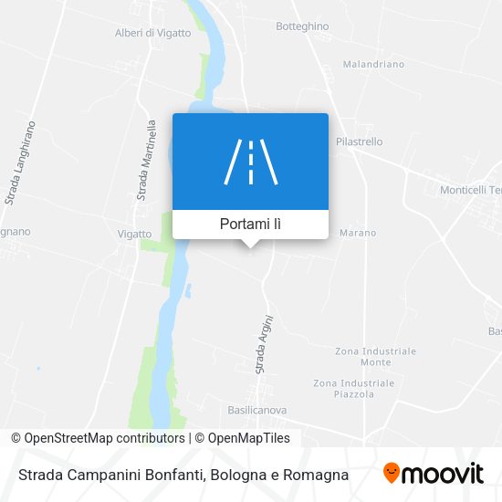 Mappa Strada Campanini Bonfanti