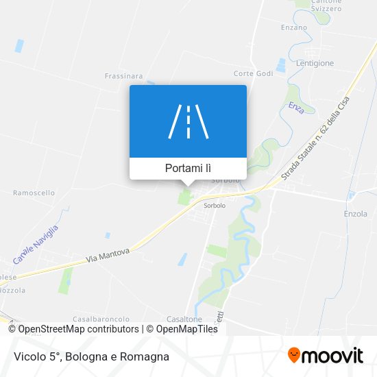 Mappa Vicolo 5°