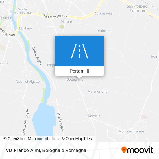 Mappa Via Franco Aimi