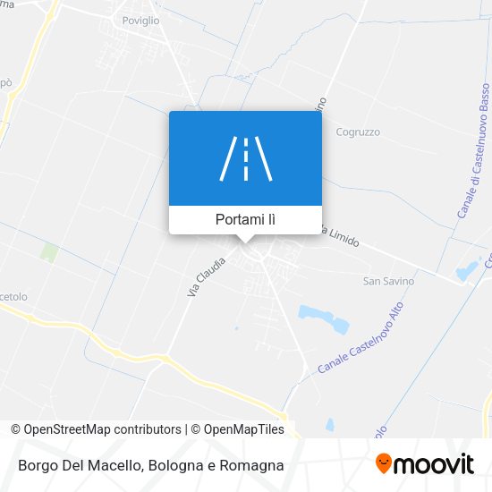 Mappa Borgo Del Macello