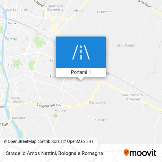Mappa Stradello Amos Nattini