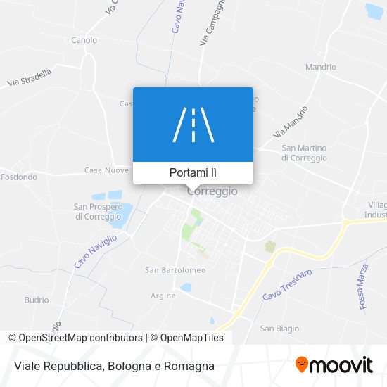 Mappa Viale Repubblica