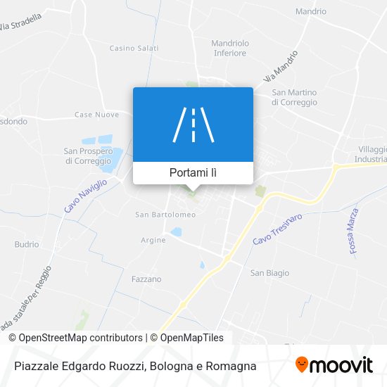 Mappa Piazzale Edgardo Ruozzi
