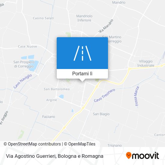 Mappa Via Agostino Guerrieri