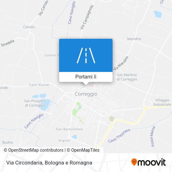 Mappa Via Circondaria
