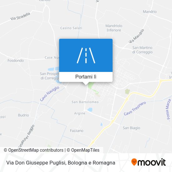 Mappa Via Don Giuseppe Puglisi