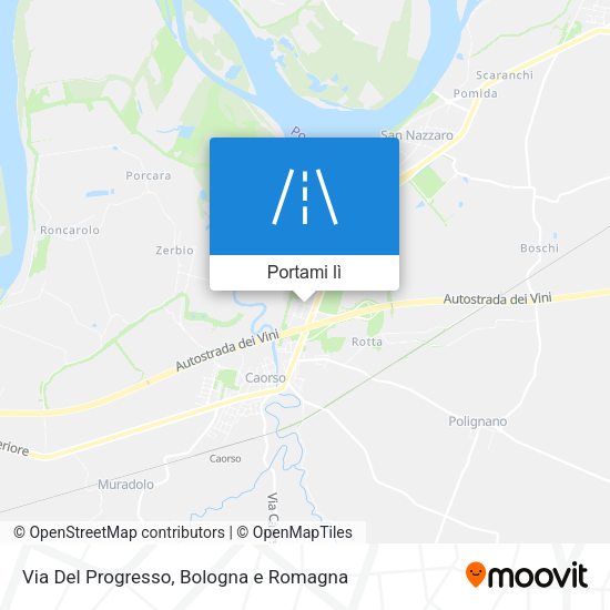 Mappa Via Del Progresso
