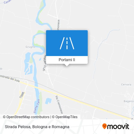 Mappa Strada Pelosa