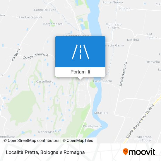 Mappa Località Pretta
