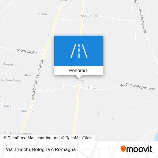Mappa Via Trucchi
