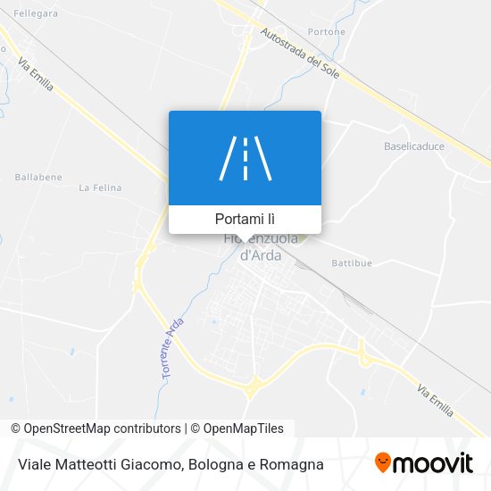 Mappa Viale Matteotti Giacomo