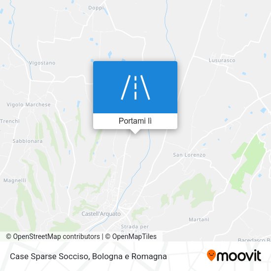 Mappa Case Sparse Socciso