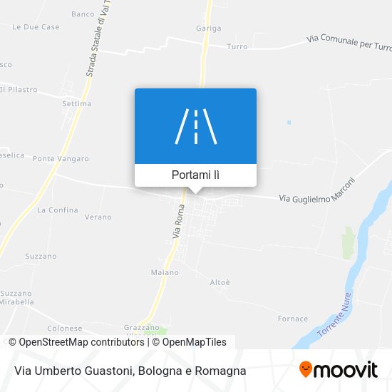 Mappa Via Umberto Guastoni