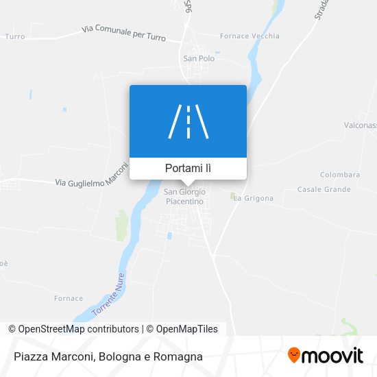 Mappa Piazza Marconi
