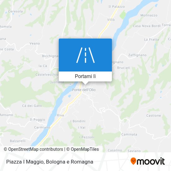 Mappa Piazza I Maggio