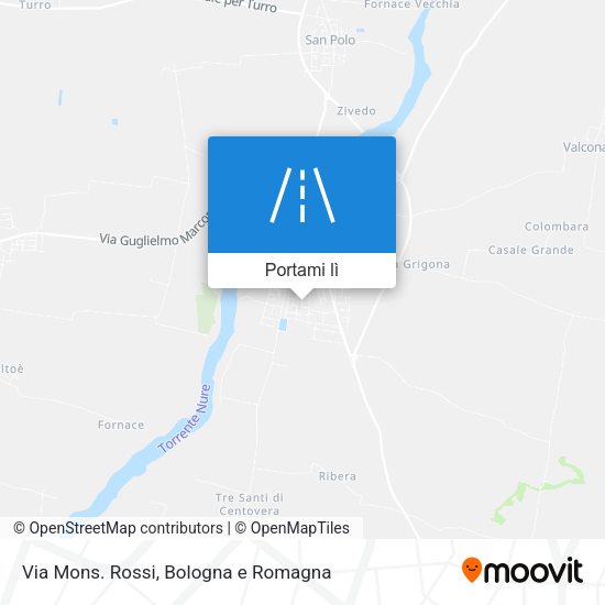 Mappa Via Mons. Rossi